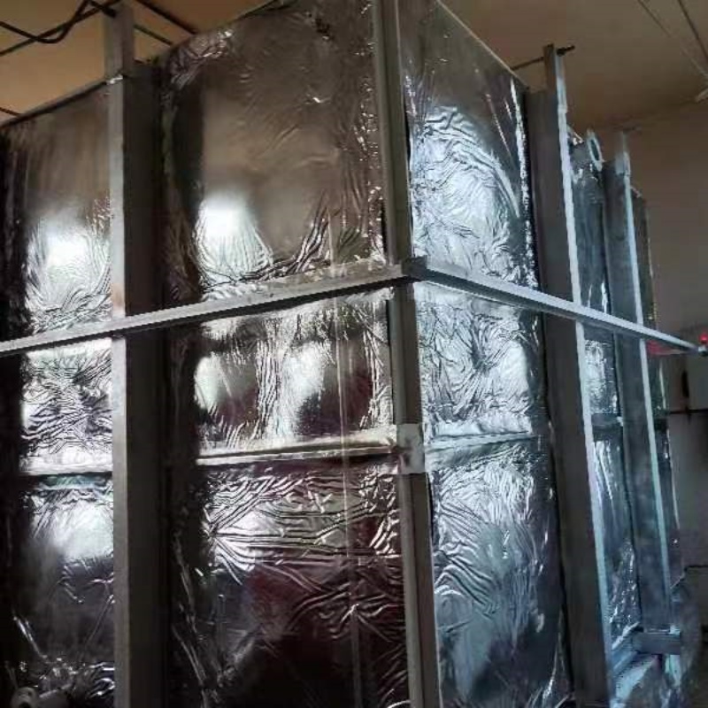 山東省菏澤市曹縣公費醫院無內件外加固玻璃鋼保溫水箱